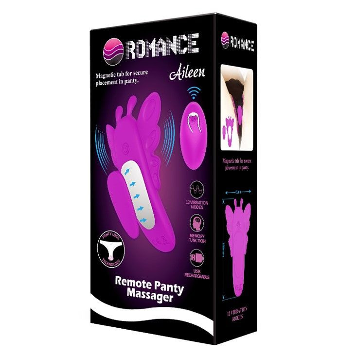 Stimulator clitoris din silicon cu 12 moduri de vibratii Pretty Love ROMANCE - AILEEN