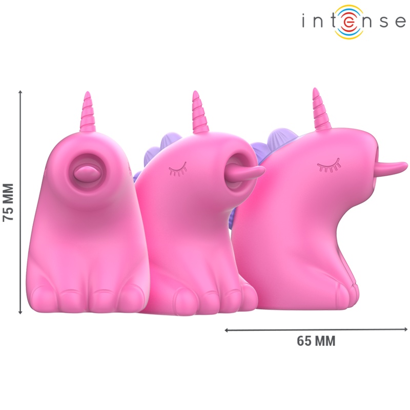 Stimulator clitoris Unicorn INTENSE PINKIE - Puternic, Jucăuș și Rezistent la Apă