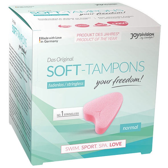 Tampoane interne, Burete menstrual NORMAL Original Soft-Tampons JoyDivision, 1 cutie x 3 buc