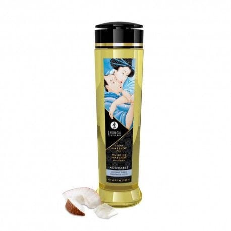 Ulei de masaj Shunga EROTIC MASSAGE OIL COCONUT THRILLS, 240 ml