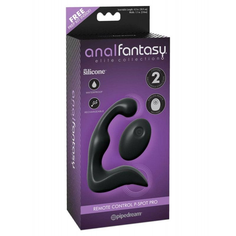 Vibrator Anal Fantasy Elite Collection Remote Control P-Spot Pro