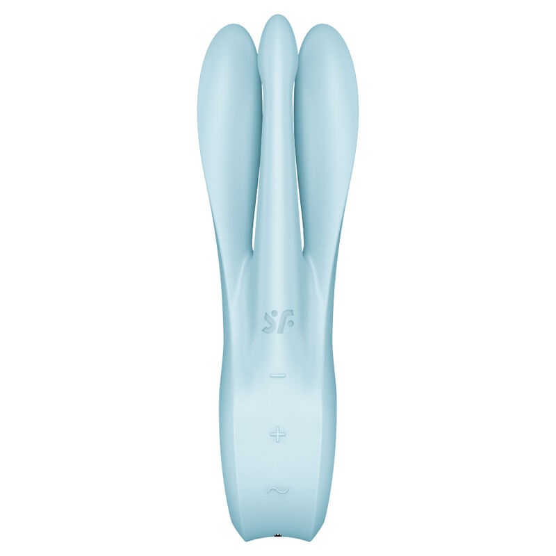 Vibrator cu 3 brate flexibile Satisfyer Threesome1 - 12 moduri de vibratie - 2 | YEO