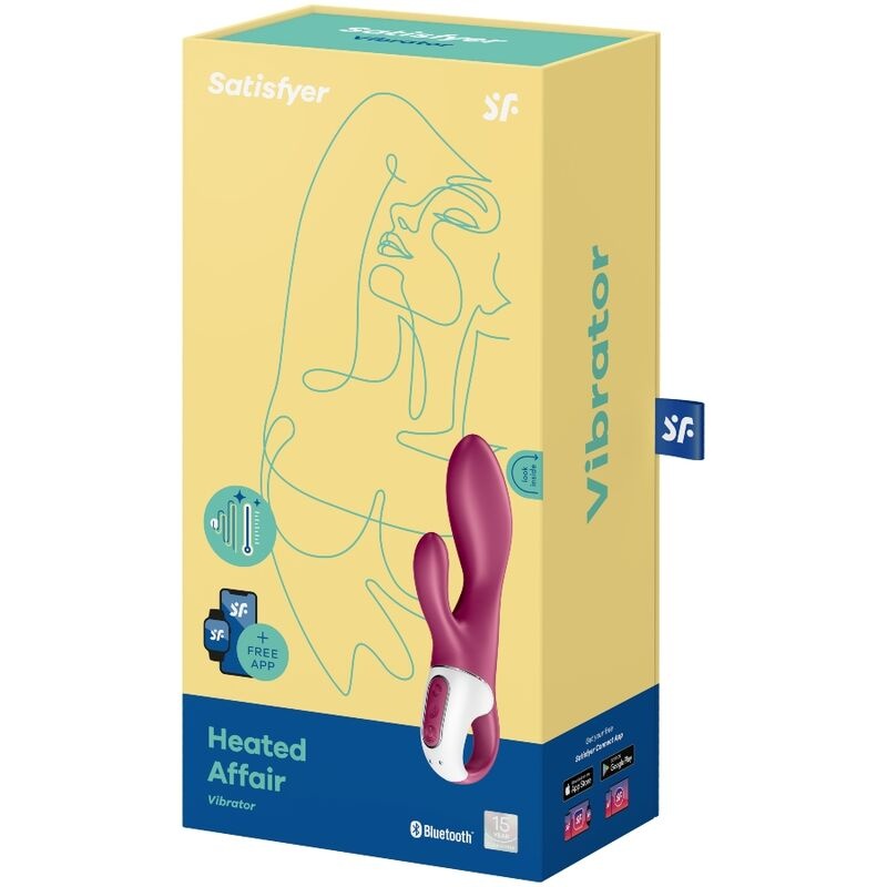 Vibrator cu incalzire Satisfyer Heated Affair