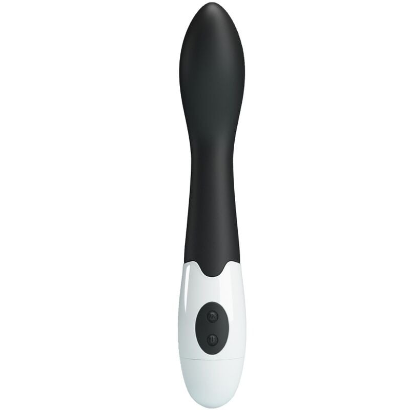 Vibrator curbat Pretty Love - Bishop G-Spot 3 moduri de vibratii negru