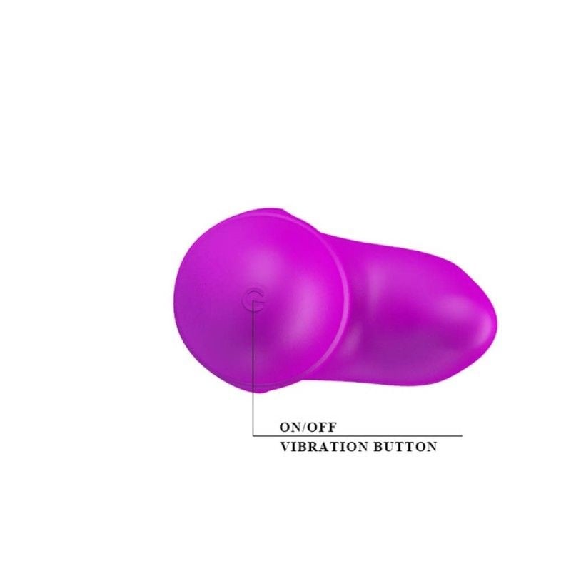 Vibrator din silicon 10 functii de vibratie Pretty Love Blithe 11cm