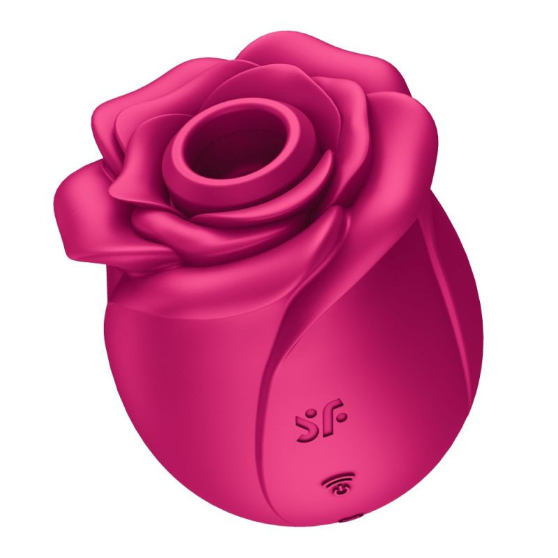 Vibrator din silicon, cu 11 intensități ale undelor de presiune Pro 2 Classic Blossom (7cm)