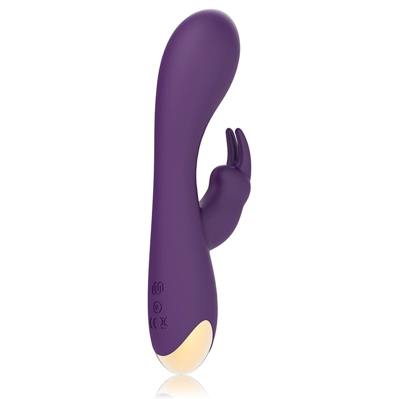 Vibrator iepuras cu stimulare clitoris TREASURE - LAURENCE Compatibil cu tehnologia fără fir Watchme