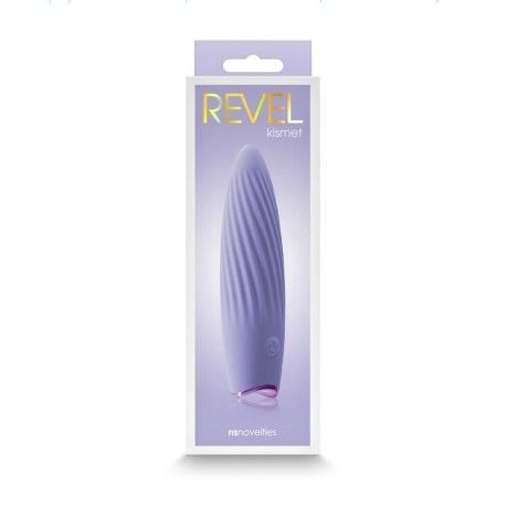 Vibrator Kismet by Revel din silicon catifelat cu vibratii puternice - 1 | YEO