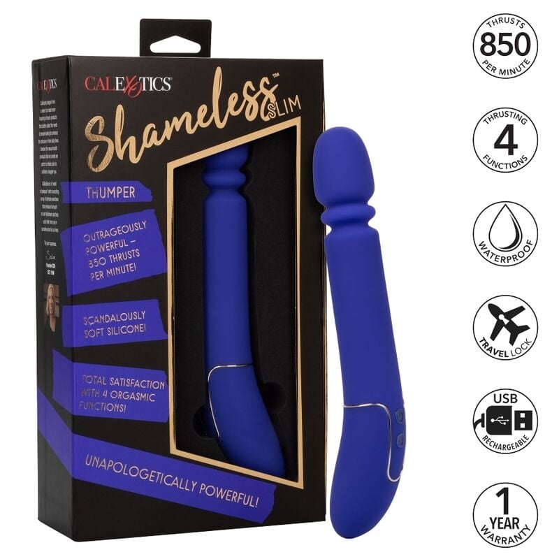 Vibrator miscare sus jos CALEXOTICS Slim Thumper