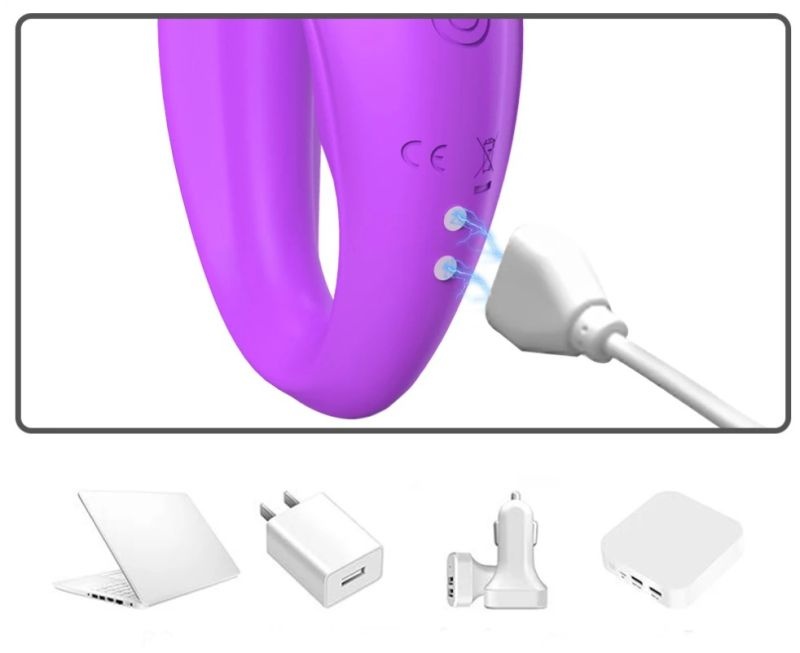 Vibrator pentru cupluri cu telecomanda wireless Couple Vibrator, 12 Vibration Modes, Remote Control