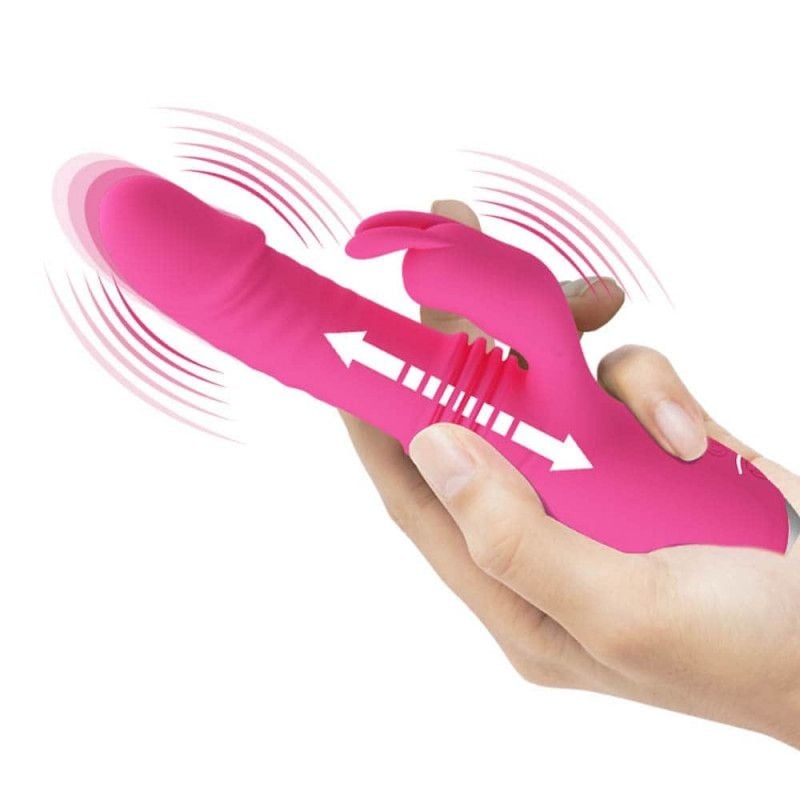 Vibrator Pretty Love Dorothy Powerful Thrusting Pink - 1 | YEO