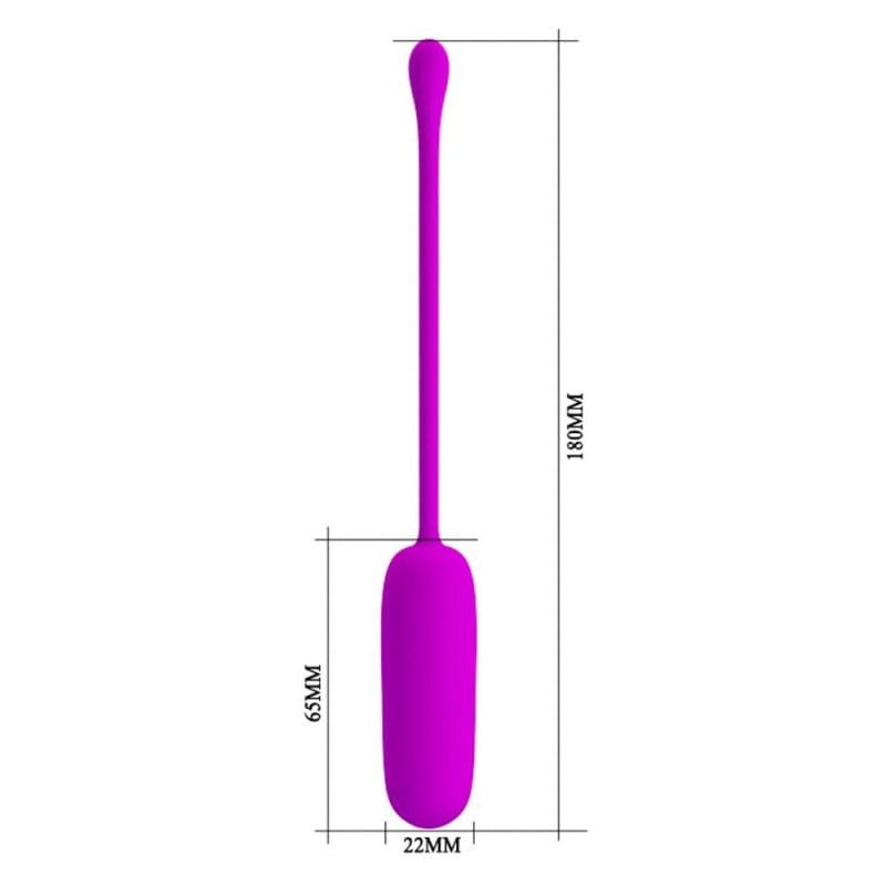 Vibrator Pretty Love Joyce Purple 18cm - 1 | YEO