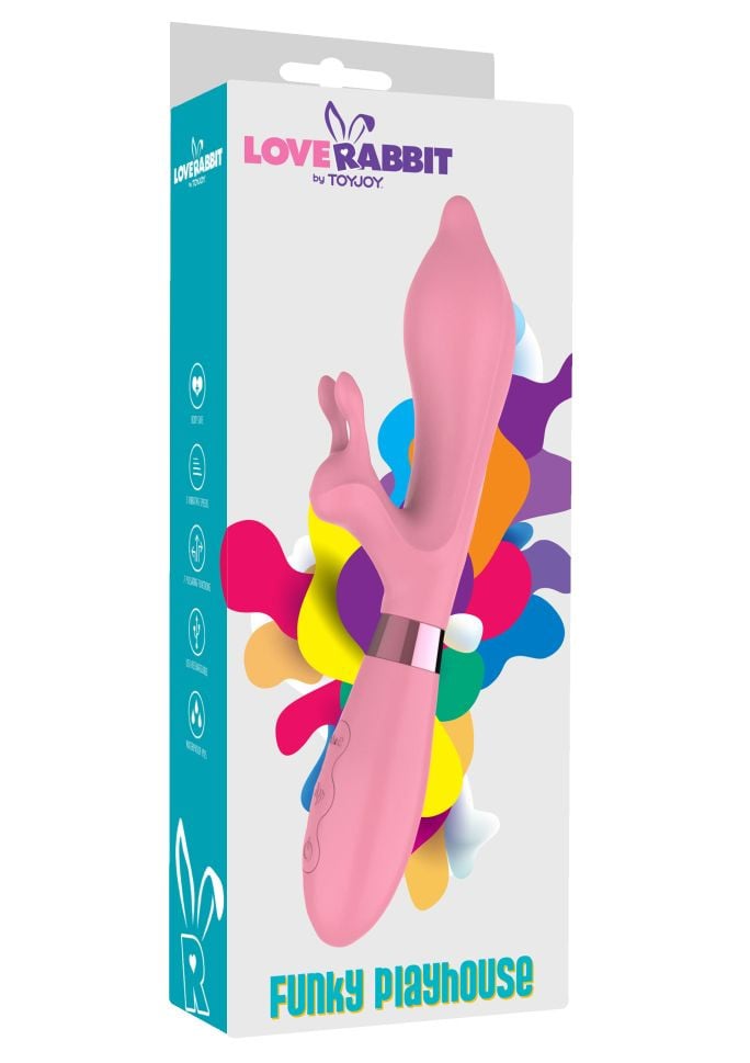 Vibrator rabbit Funky Playhouse Vibrator (22 cm)