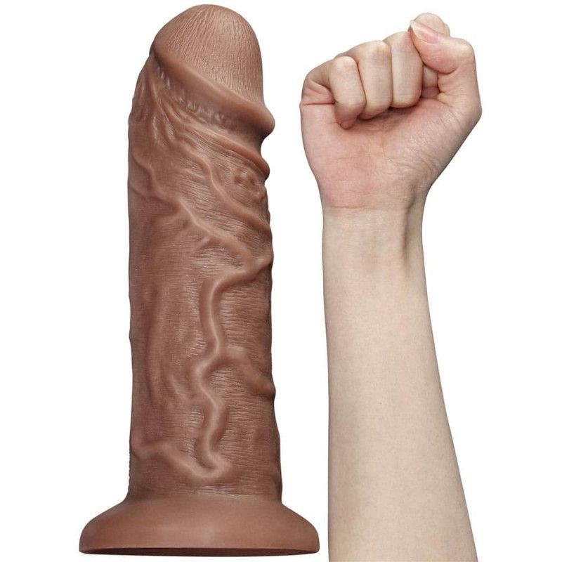 Vibrator Realistic Chubby Brown 26.25cm x 6.3cm