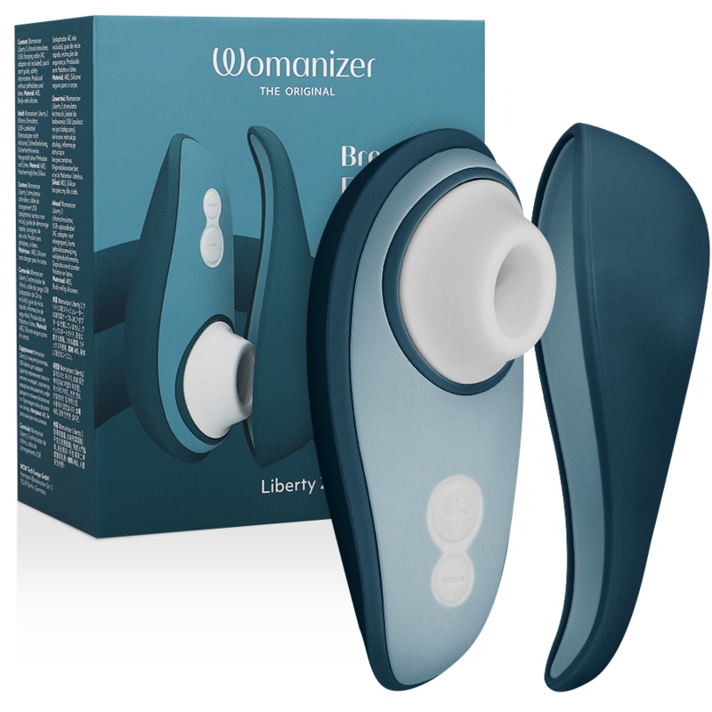 Vibrator stimulator Clitoris Womanizer Liberty 2 Albastru