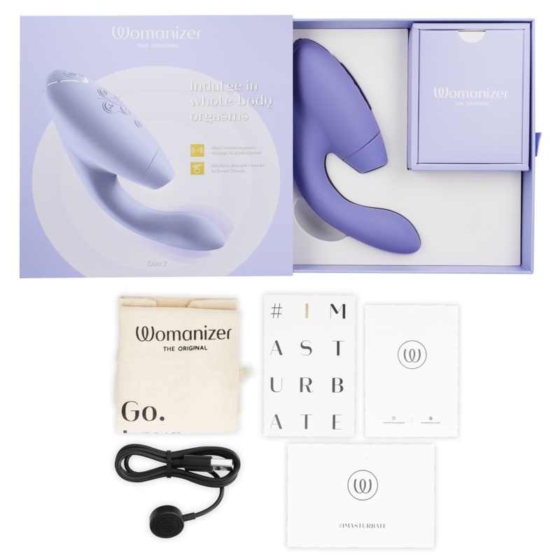 Vibrator stimulator Womanizer - DUO 2 Stimulator Liliac - 3 | YEO