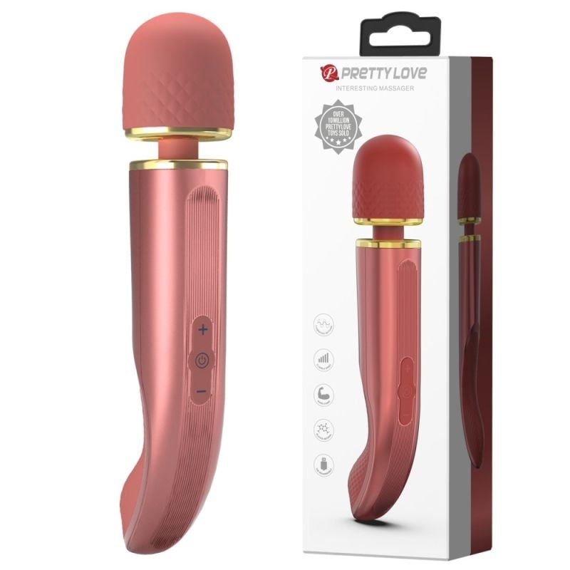 Vibrator Wand Interesting Massager Rose - 1 | YEO