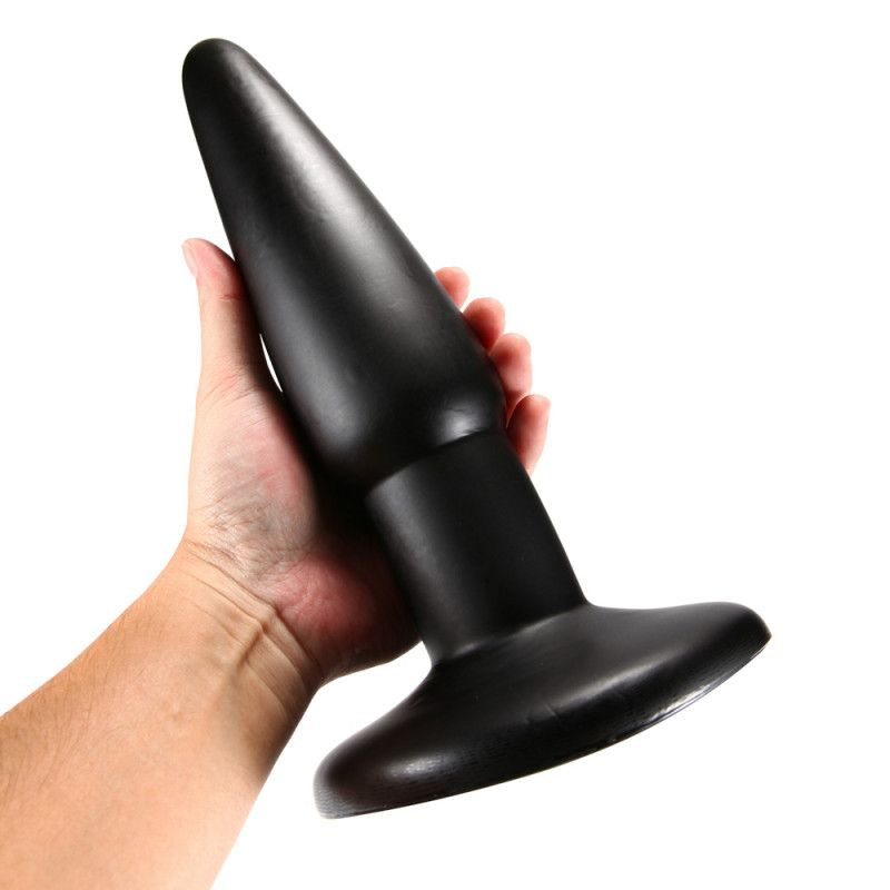 X-Men 10" Extra Girthy Butt Plug Black I (26cm)