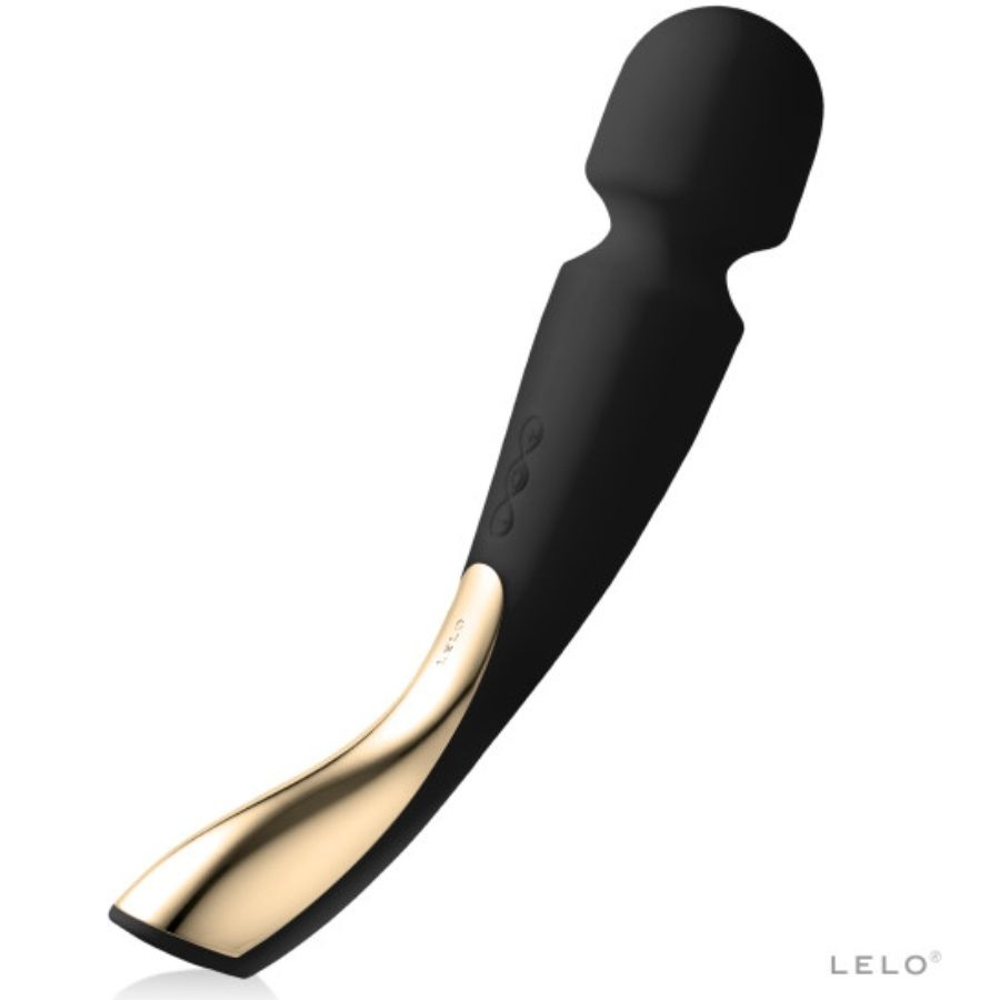 Aparat de masaj elegant pentru tot corpul LELO - SMART WAND 2 Negru