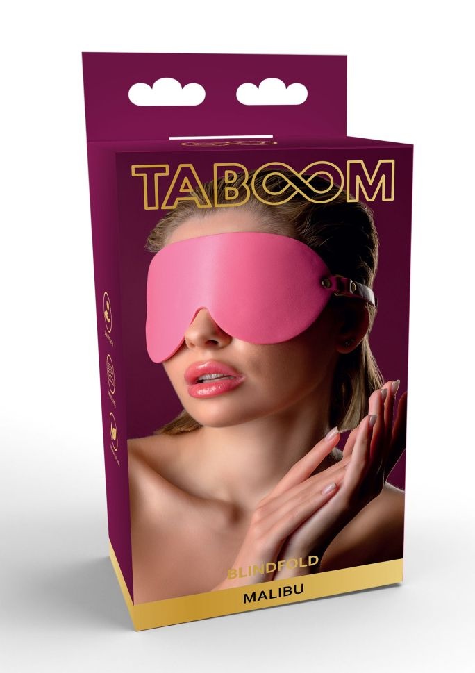 Blindfold TABOOM, pink - 1 | YEO