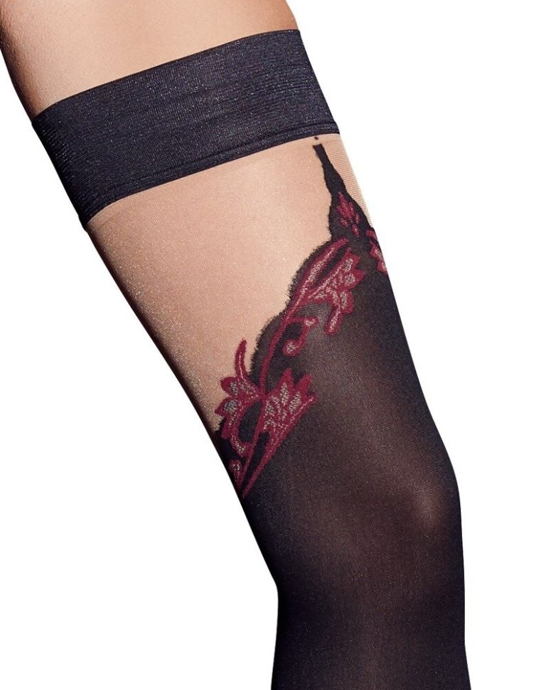 Ciorapi de sustinere Hold-up Stockings Marime S - 3 | YEO