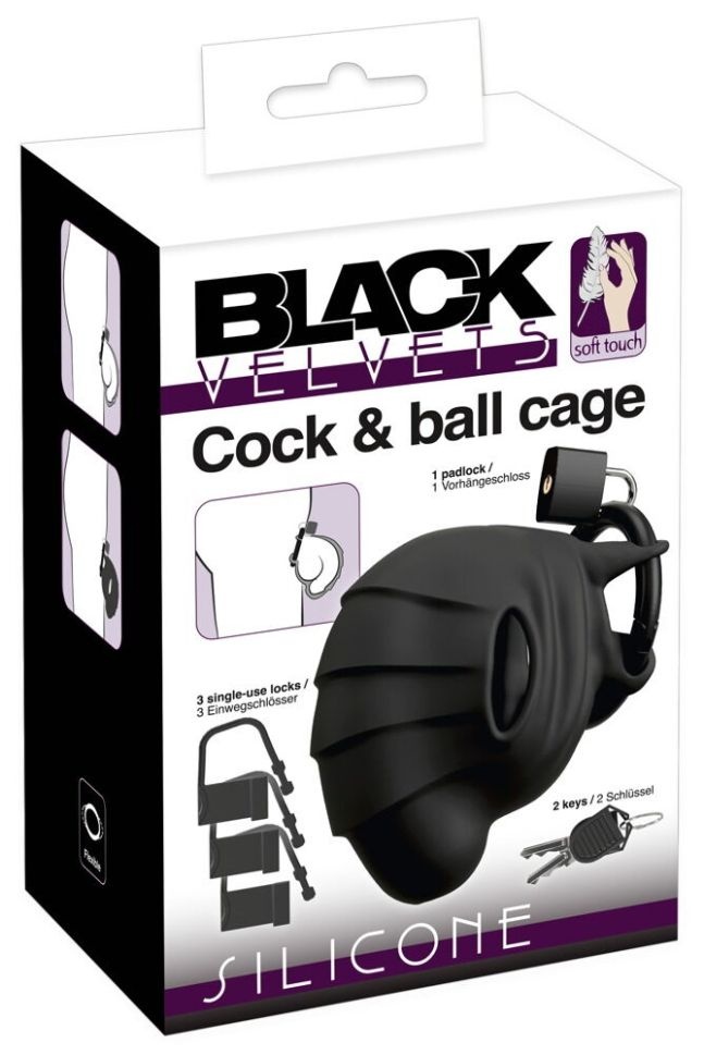 Cusca castitate Cock & ball cage