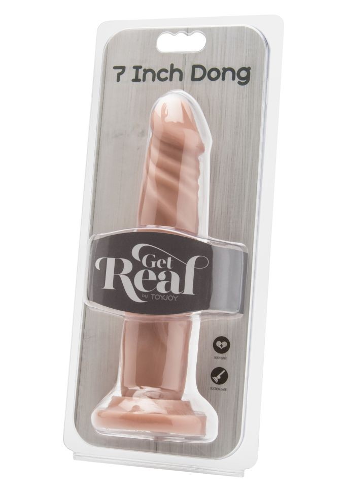 Dildo realist de marime normala si cu ventuza pentru fixare 16cm Flesh - 1 | YEO