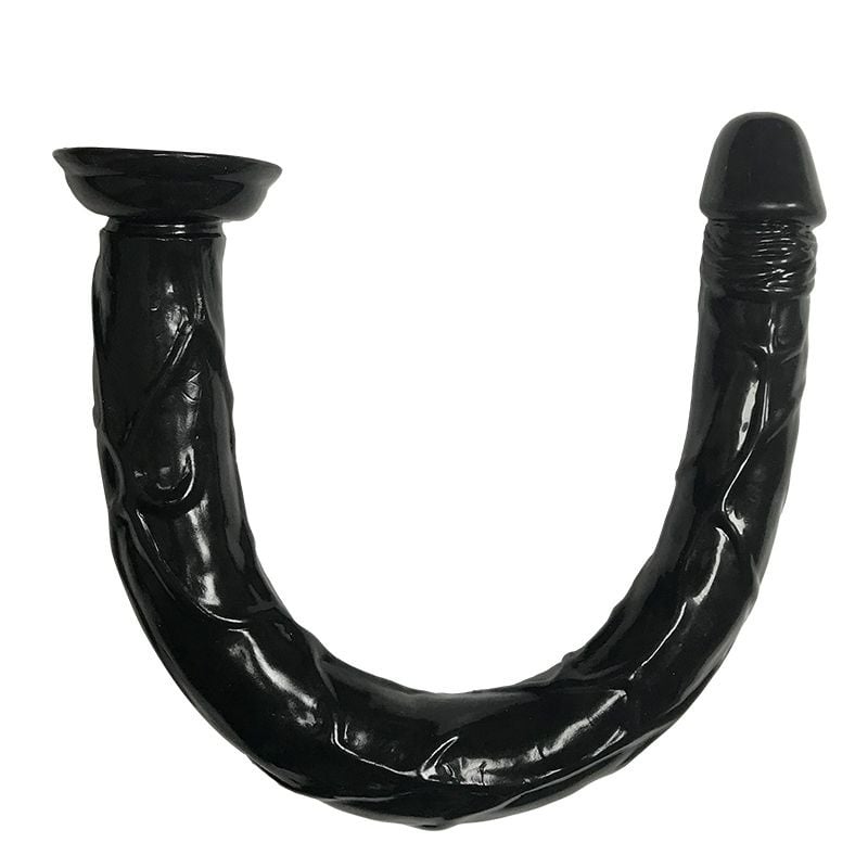 Dildo realistic de dimensiuni mari XXL Fantasy, black (50cm)