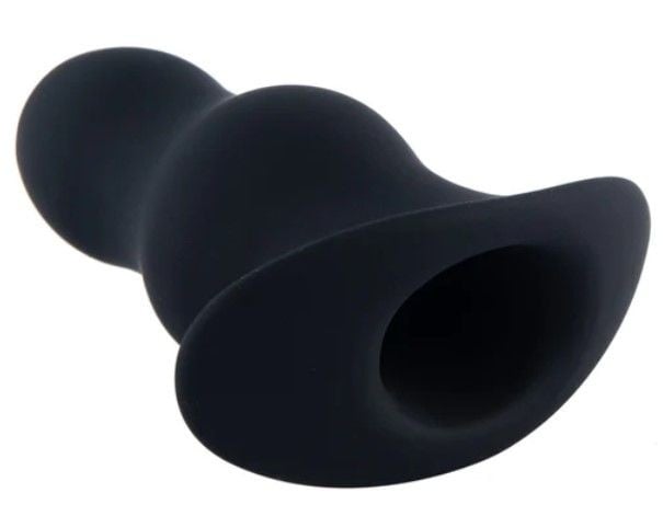 Dop Anal Dilatator, Silicon, Negru, 9.5 cm