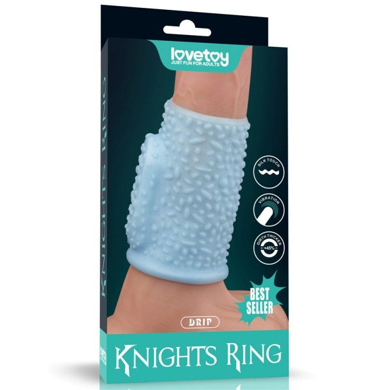 Inel erectie cu vibratii Vibrating Drip Knights Ring