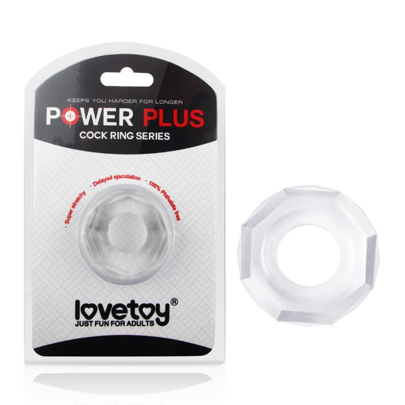 Inel moale si flexibil Power Plus Cockring 8