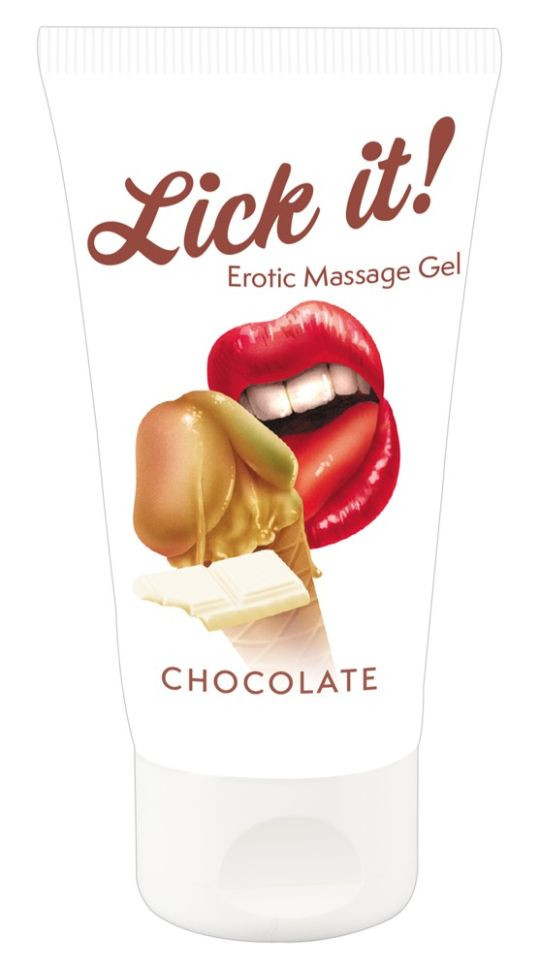 Lubrifiant Erotic Massage Gel Chocolate, in SexShop KUR Romania