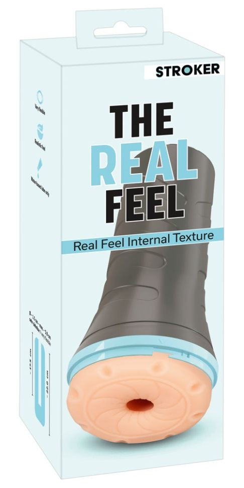 Masturbator compact The Real Feel (22 cm)