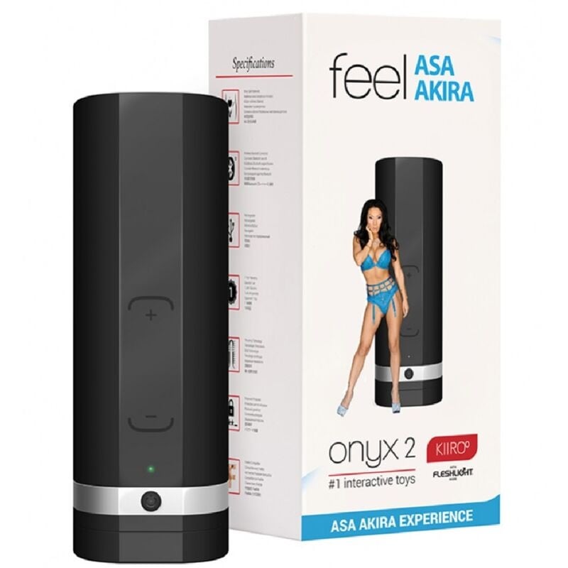 Masturbator interactiv KIIROO Onyx+ teledildonic Asa Akira Experience - 2 | YEO