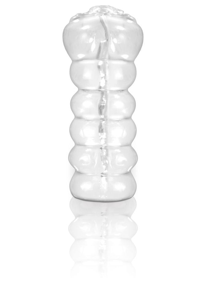 Masturbator transparent super moale si flexibil PIPEDREAM EXTREME CLEAR-LEADER SNATCH - 1 | YEO