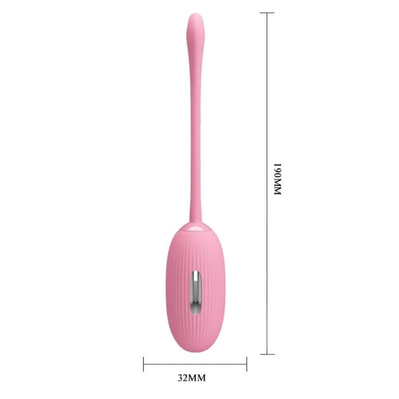 Ou vibrator cu stimulare electrica PRETTY LOVE - SHOCK FUN, PINK