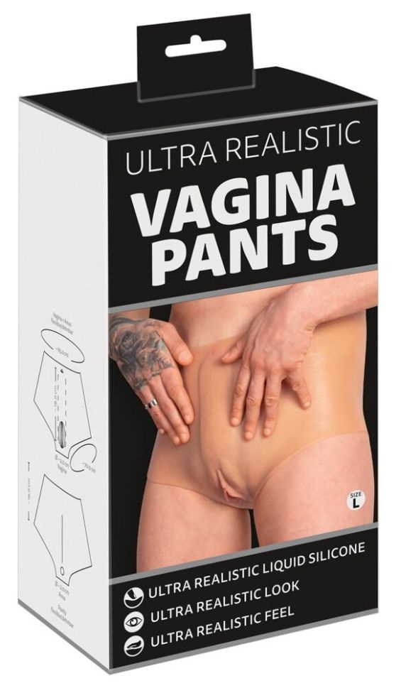 Pantaloni vulva cu vagin integrat Ultra Realistic Vagina Pants