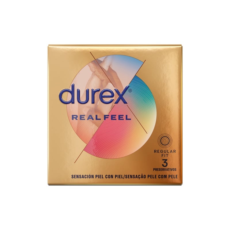 Prezervative Durex RealFeel Condoms 3 bucati