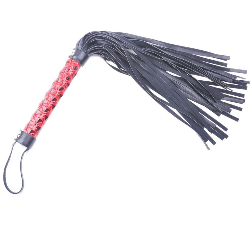 Red Color Embossed Whip in SexShop KUR Romania