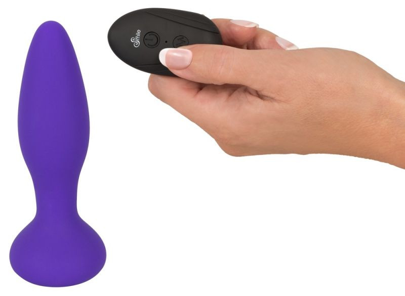 Remote Control Butt Plug Reincarcabil in SexShop KUR Romania