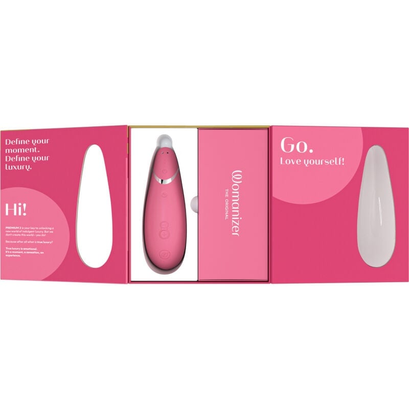 Stimulator Clitoris Womanizer Premium 2 RASPBERRY - 2 | YEO