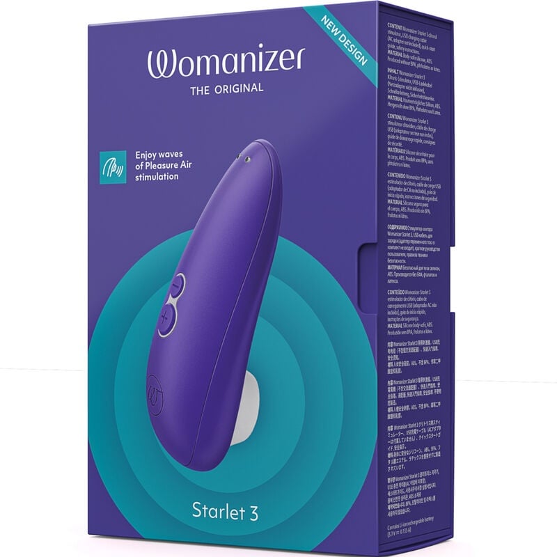 Stimulator Clitoris Womanizer STARLET 3 Indigo