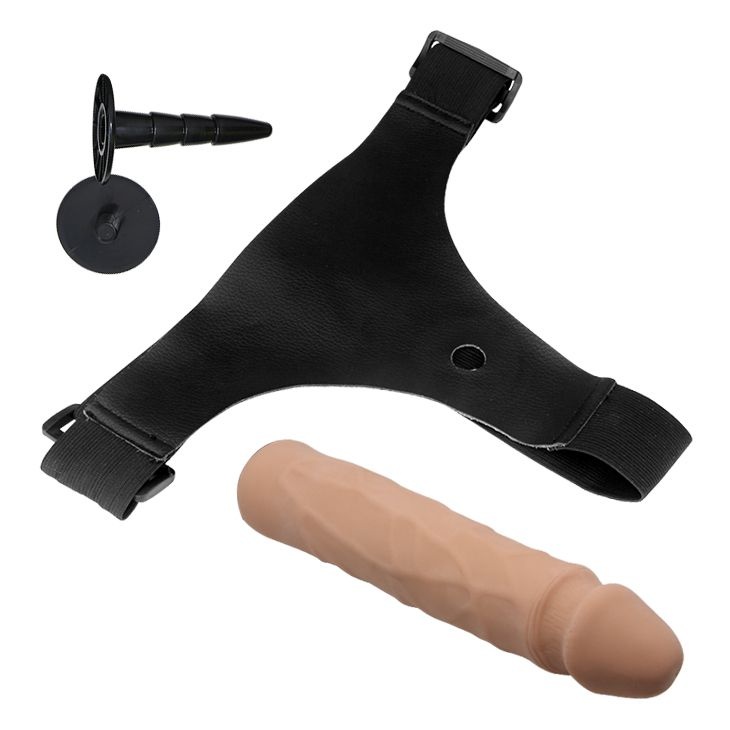 Strap-on pentru femei, din material moal in SexShop KUR Romania