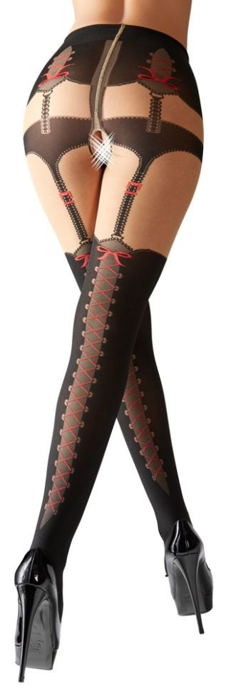 Tights with Suspender Straps Orion - 5 (XL)