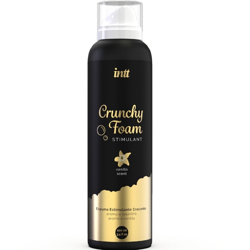 Ulei masaj cu aroma de vanilie INTT Crunchy Foam Vanilla 100ML