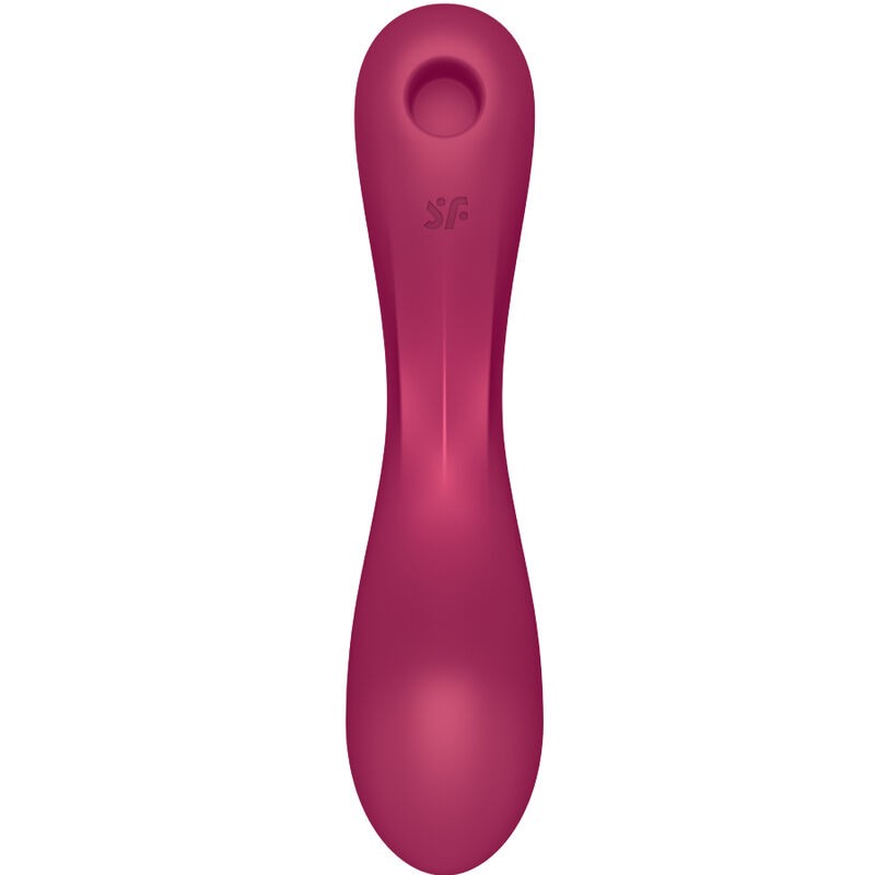 Vibrator 3 în 1 Satisfyer Curvy Trinity 1, red (17,5cm) - 4 | YEO