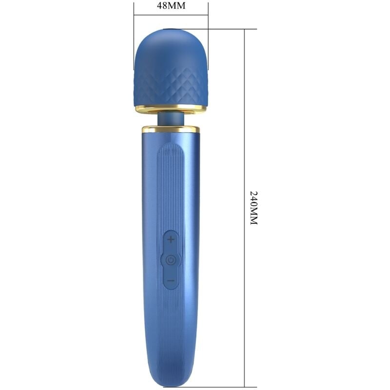 Vibrator Bagheta Pretty Love Colorful Massager Blue - 3 | YEO