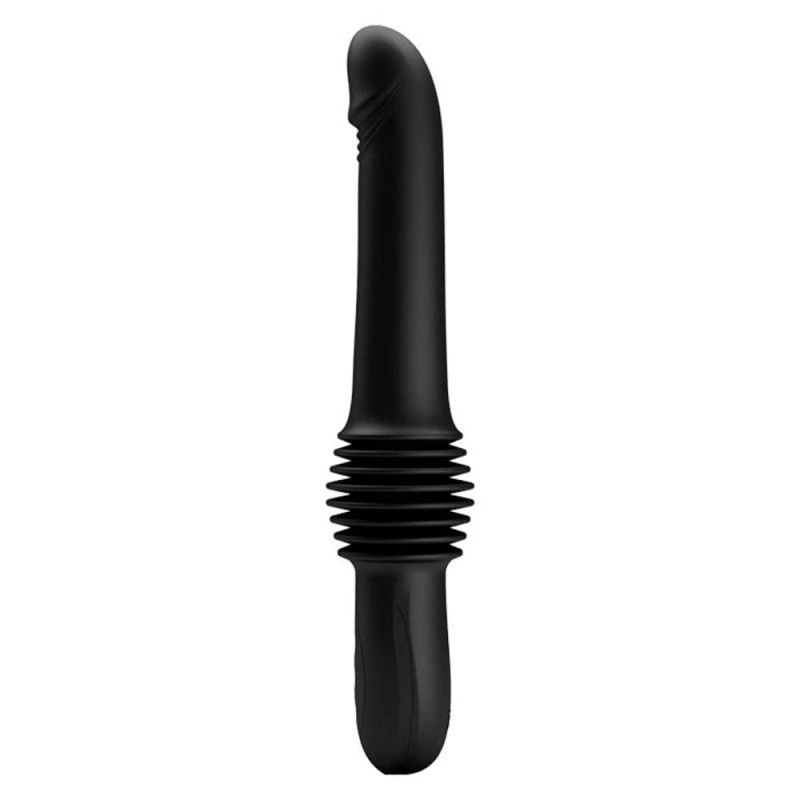 Vibrator din silicon Pretty Love Pazuzu, Miscare 7cm Inainte Inapoi