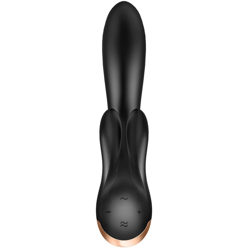 Vibrator inteligent cu dubla stimulare SATISFYER - DOUBLE FLEX - 1 | YEO