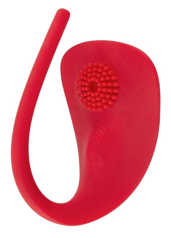 Vibrator plat din silicon cu 7 moduri de vibrație RC Slim Panty Vibrator (7,8 cm) - 2 | YEO